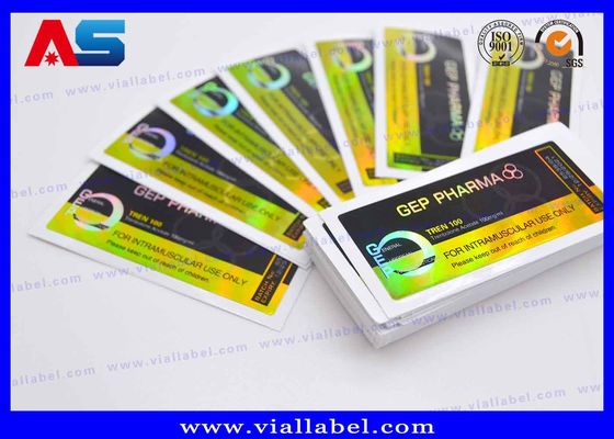 Strong Adhesive Holographic Peptide Bottle Labels