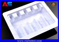 White PET 5 2ml Ampoules Blister Tray Packaging pharma blister packaging